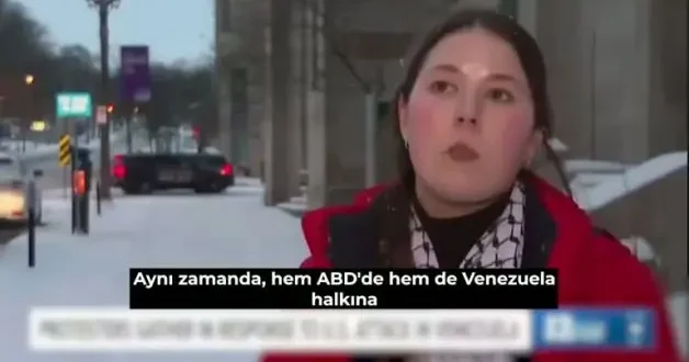 Anaokulu öğretmeni Trump ı eleştirirken canlı yayında gözaltına alındı