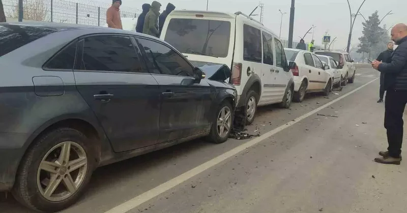 Batman’da 5 araçlı zincirleme kaza