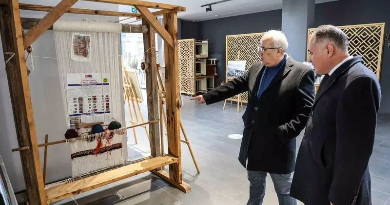 Denizli İl Kültür ve Turizm Müdürü Özel, Çameli Belediye Başkanı Arslan’ı ziyaret etti