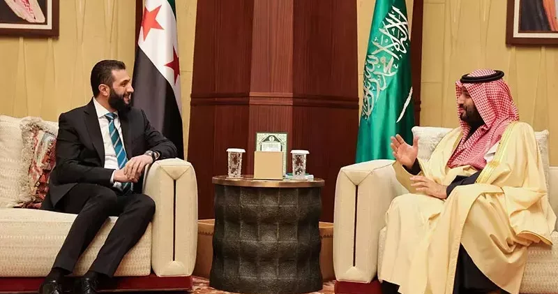 Suudi Arabistan Veliaht Prensi Selman ile Suriye Cumhurbaşkanı Şara, telefonda görüştü