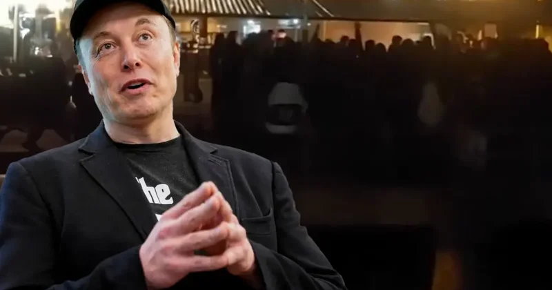 Komşuda tuhaf işler oluyor! Musk ın sözünü slogan olarak haykırdılar