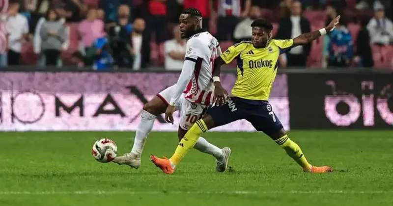 Fenerbahçe Samsunspor! İlk 11 ler