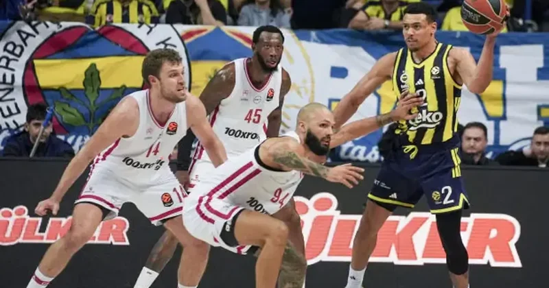 Fenerbahçe Beko kritik haftada Olympiakos u mağlup etti
