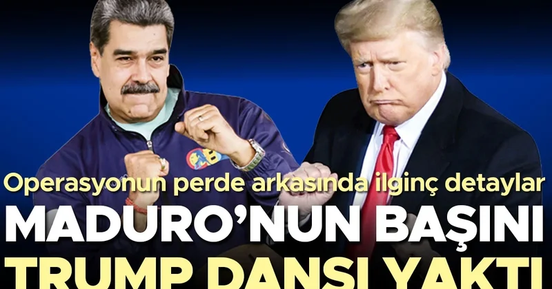 Maduro’nun başını Trump dansı yaktı