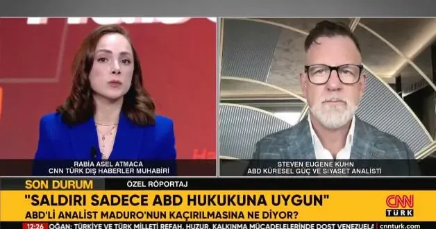 Amerikalı siyaset analist Eugene: Maduro nun kaçırılması hukuki, savaş isteyen Avrupa