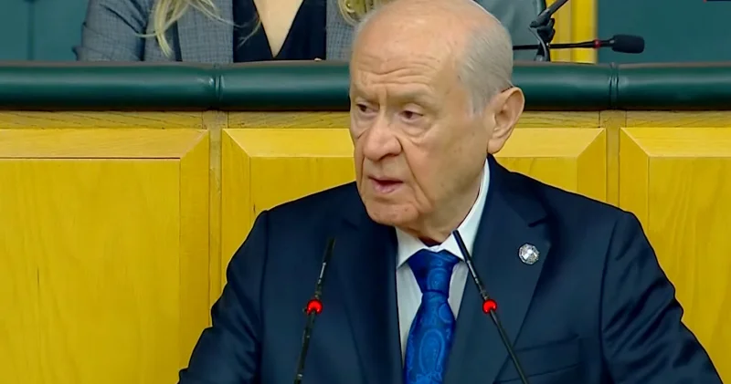 MHP lideri Bahçeli konuşuyor Politika Haberleri