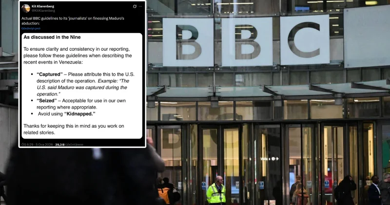 BBC den bir sansür politikası daha: Maduro kaçırıldı demeyi yasakladılar Avrupa Haberleri