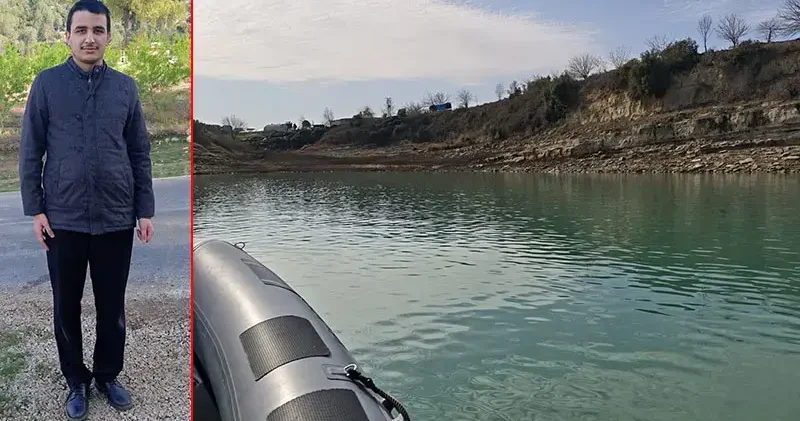 Kayıp olarak aranan gencin, 5 gün sonra gölde cansız bedeni bulundu