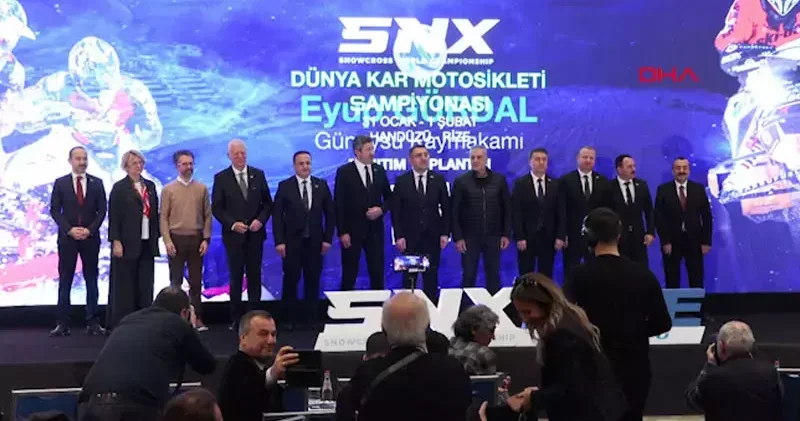 FIM Dünya Kar Motosikleti Şampiyonası nın tanıtım toplantısı yapıldı