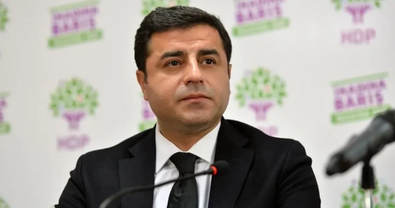 DEM Parti den hapis cezası alan Demirtaş tepkisi! Bu darbeci akıl durdurulmalı