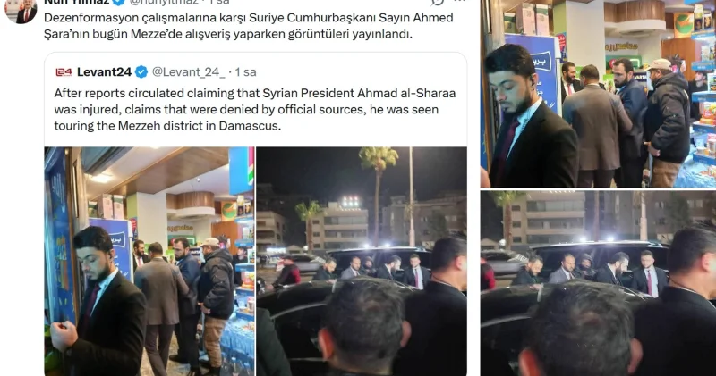 Türkiye’nin Şam Büyükelçisi Nuh Yılmaz dan Ahmed Şara paylaşımı Gündem Haberleri