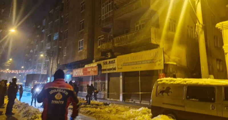 Diyarbakır da büyük panik: 2 apartman tahliye edildi