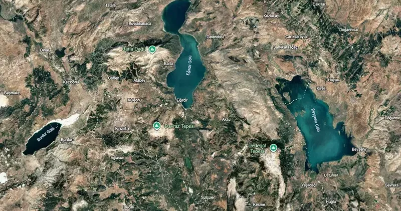 Üç büyük gölde su kaybı