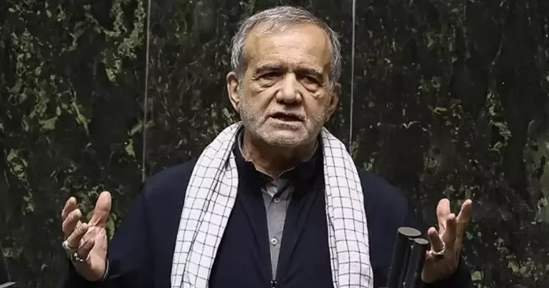 Protokolü bıraktı özüne döndü! Pezeşkiyan’dan Türkçe ayar