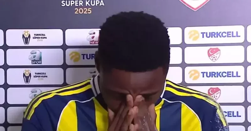 Musaba maçın ardından gözyaşlarını tutamadı