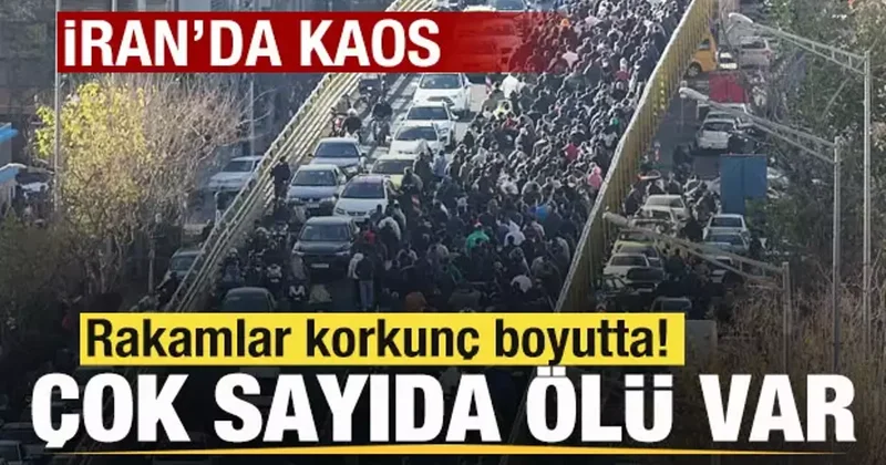 İran da kaos! Rakamlar korkunç boyutta! Çok sayıda ölü var