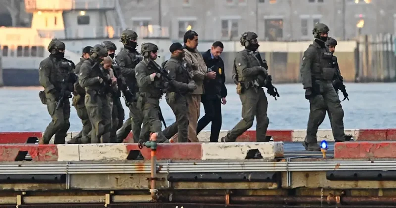 Maduro ve eşini yakalarken fena hırpalanmışlar