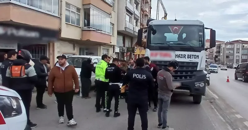 Sinop ta feci kaza! Yaşlı adama beton mikseri çarptı