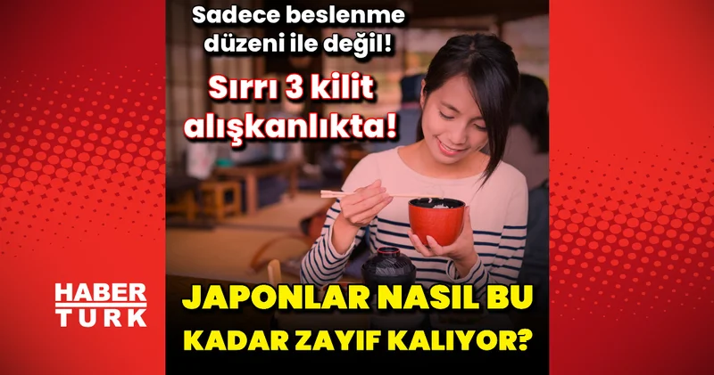 Sadece beslenme düzeni ile değilmiş: Japonlar nasıl bu kadar zayıf kalabiliyor? Sırrı 3 kilit alışkanlıkta!