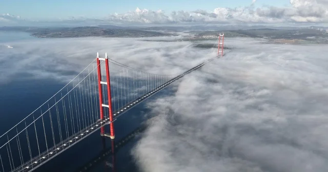 Çanakkale Boğazı, sis nedeniyle çift yönlü olarak ulaşıma kapatıldı Çanakkale Haberleri