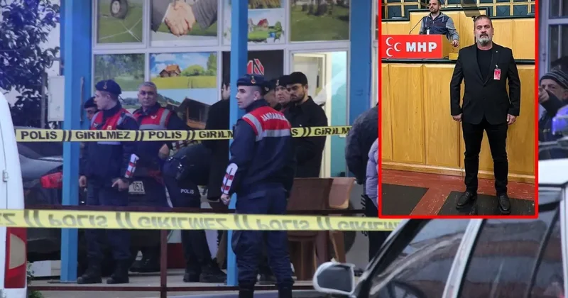 Emekli polis dehşet saçtı: Eşini ve MHP ilçe başkanını silahla vurarak öldürdü