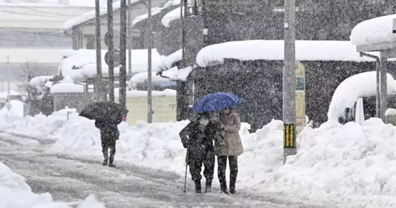 Japonya da kar felaketi: Ölü sayısı 42 ye yükseldi
