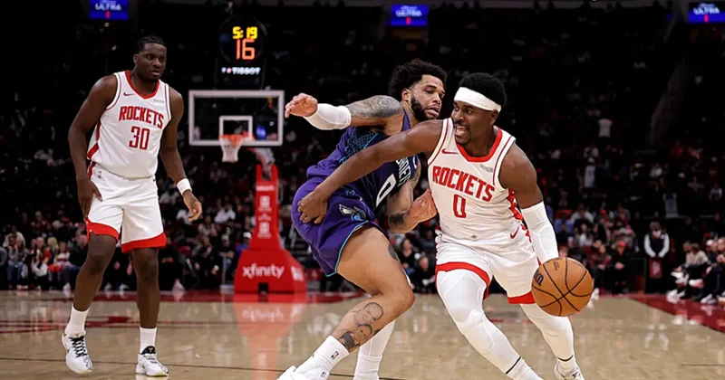 NBA de Rockets ı yenen Hornets, galibiyet serisini 8 maça çıkardı