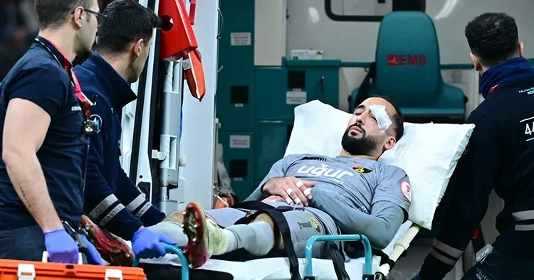 Ahmed Kutucu ile çarpmıştı! Yüzünde kırıklar tespit edildi