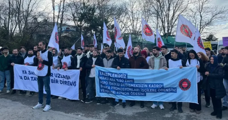 Migros depo işçilerine bir kez daha polis müdahalesi: Onlarca kişi gözaltına alındı