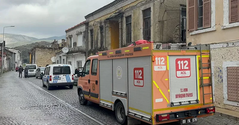 Yer: Aydın! 4 ev tahliye edildi