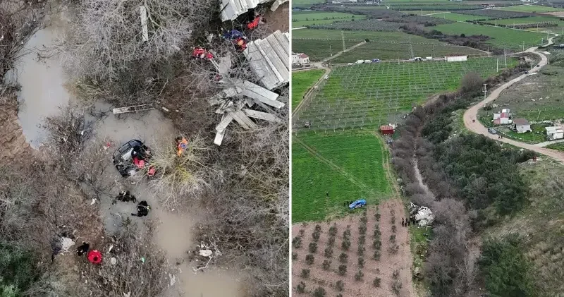 Kaza bugün açığa çıktı: İki kız kardeş dereye uçan otomobilde hayatını kaybetti İzmir Haberleri
