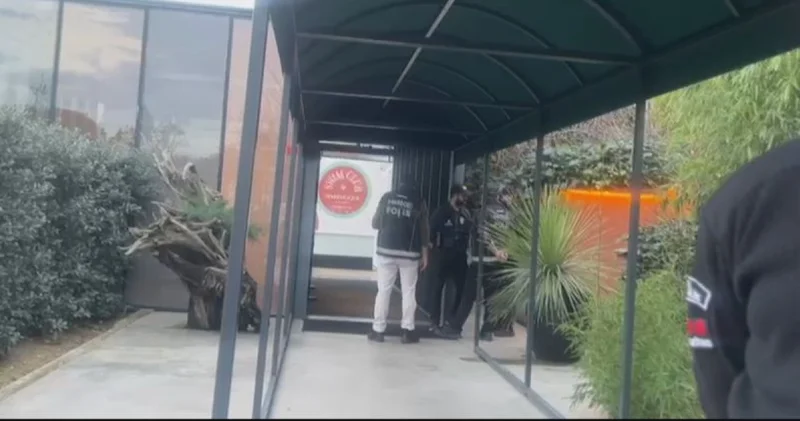 Bebek teki spor salonuna narkotik operasyonu Son dakika haberleri