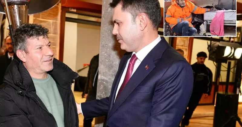 Bakan Kurum dan 6 Şubat ın yıl dönümünde anlamlı buluşma