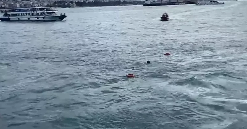 İstanbul’da vapurda panik: Denize atlayan adamı görenler çığlık çığlığa bağırdı