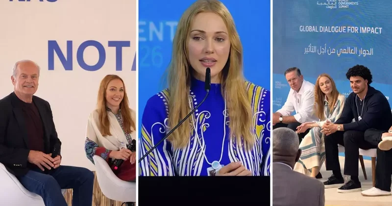 Dünya Hükümetler Zirvesi ne davet edilen tek Türk Meryem Uzerli oldu