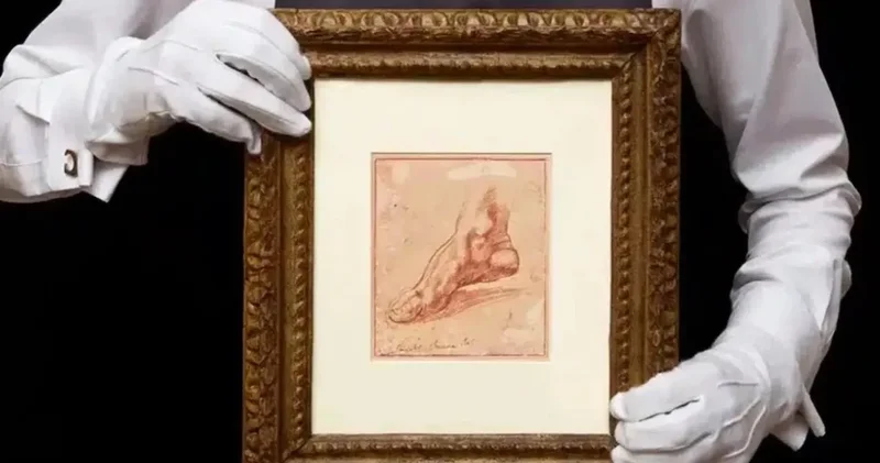 Rönesans ustasının nadir çizimi rekor fiyata satıldı