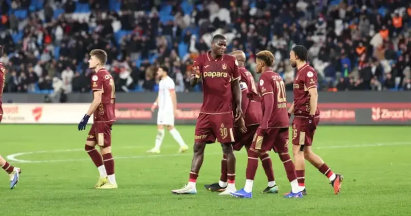 Trabzonspor da yıldız isim Samsunspor maçında yok!