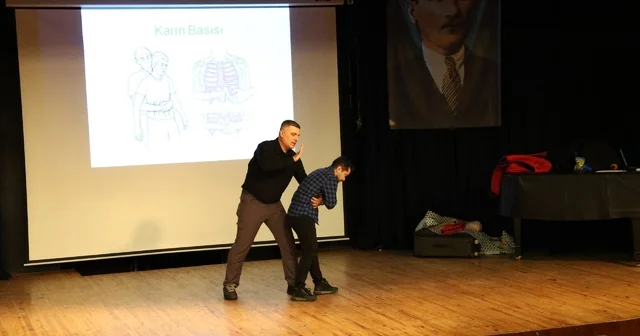 Nazilli de 6 Şubat Depremleri nin yıl dönümünde anlamlı eğitim Aydın Haberleri