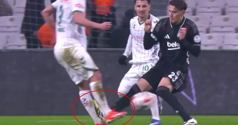 Beşiktaş ta ilk maçında kırmızı kart gören Asllani ye şok ceza