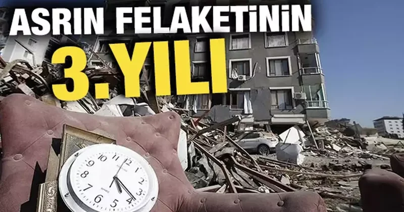 Asrın felaketinin 3. yılı! 14 milyon kişiyi etkiledi