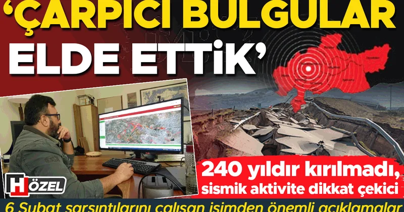 Acının üçüncü yıl dönümü: ‘Çarpıcı bulgular elde ettik’ 240 yıldır kırılmadı, sismik aktivite dikkat çekici
