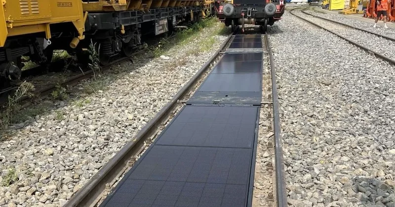 Tren raylarına güneş panelleri döşenecek! Yılda 1 milyar kilovatsaat elektrik üretecek Sözcü Gazetesi
