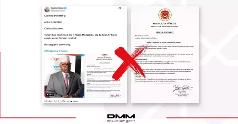 MSB, Somali adına sahte belge düzenlendi iddiası! Açıklama geldi