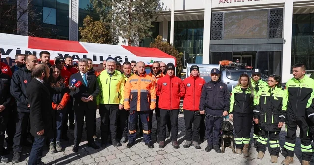 Artvin de deprem ve afetler hakkında bilgilendirme etkinliği yapıldı Artvin Haberleri