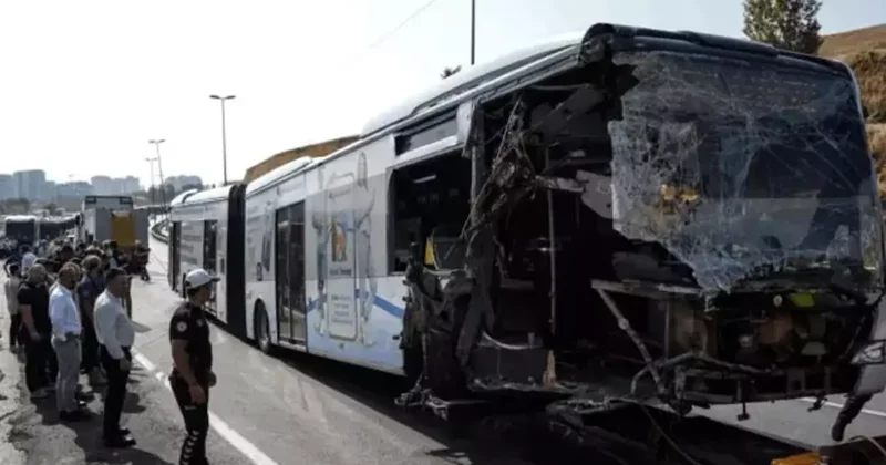Küçükçekmece deki metrobüs kazasında tutuklu şoför hakkında yeni gelişme