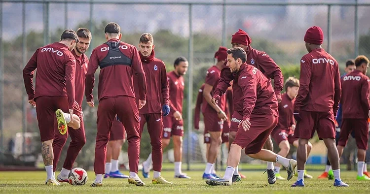 Trabzonspor, Samsunspor maçı kamp kadrosunu açıkladı!