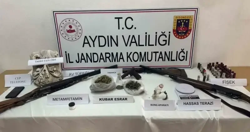 Aydın’da narkotik operasyonu: 5 ayrı adrese eş zamanlı baskın Gündem Haberleri