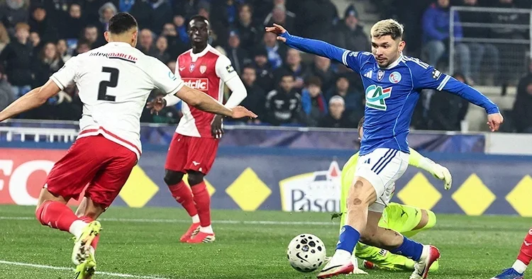 Monaco ya kupada Strasbourg şoku!