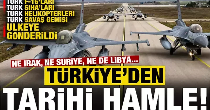 Türkiye den tarihi hamle! Ülkede Türk helikopterleri operasyona çıktı...