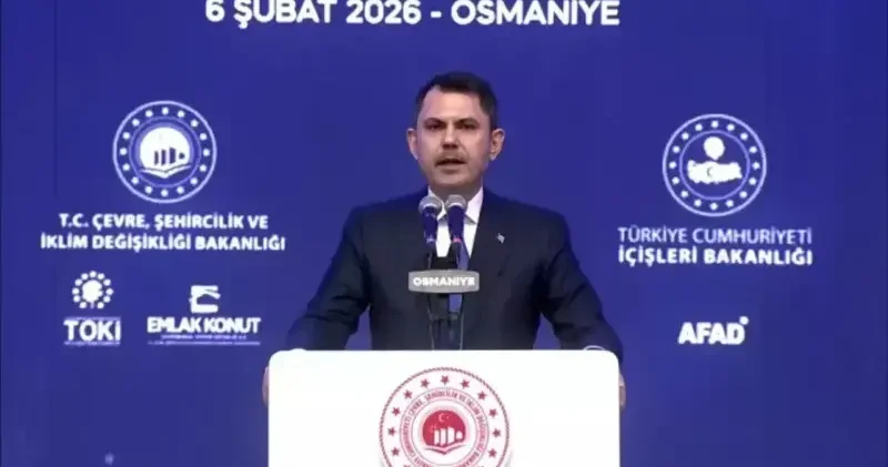 Bakan Kurum Osmaniye den seslendi: Küllerinden doğan 11 ilin umudunu paylaşıyoruz Osmaniye Haberleri